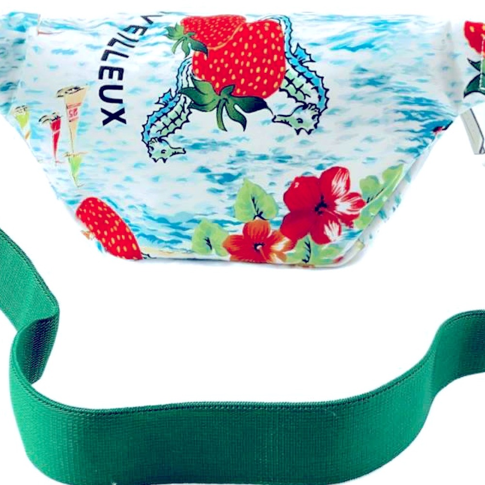 Gucci Multicolor Crossbody sling bum waist Bag with Strawberry Design seahorse - Picture 5 of 16